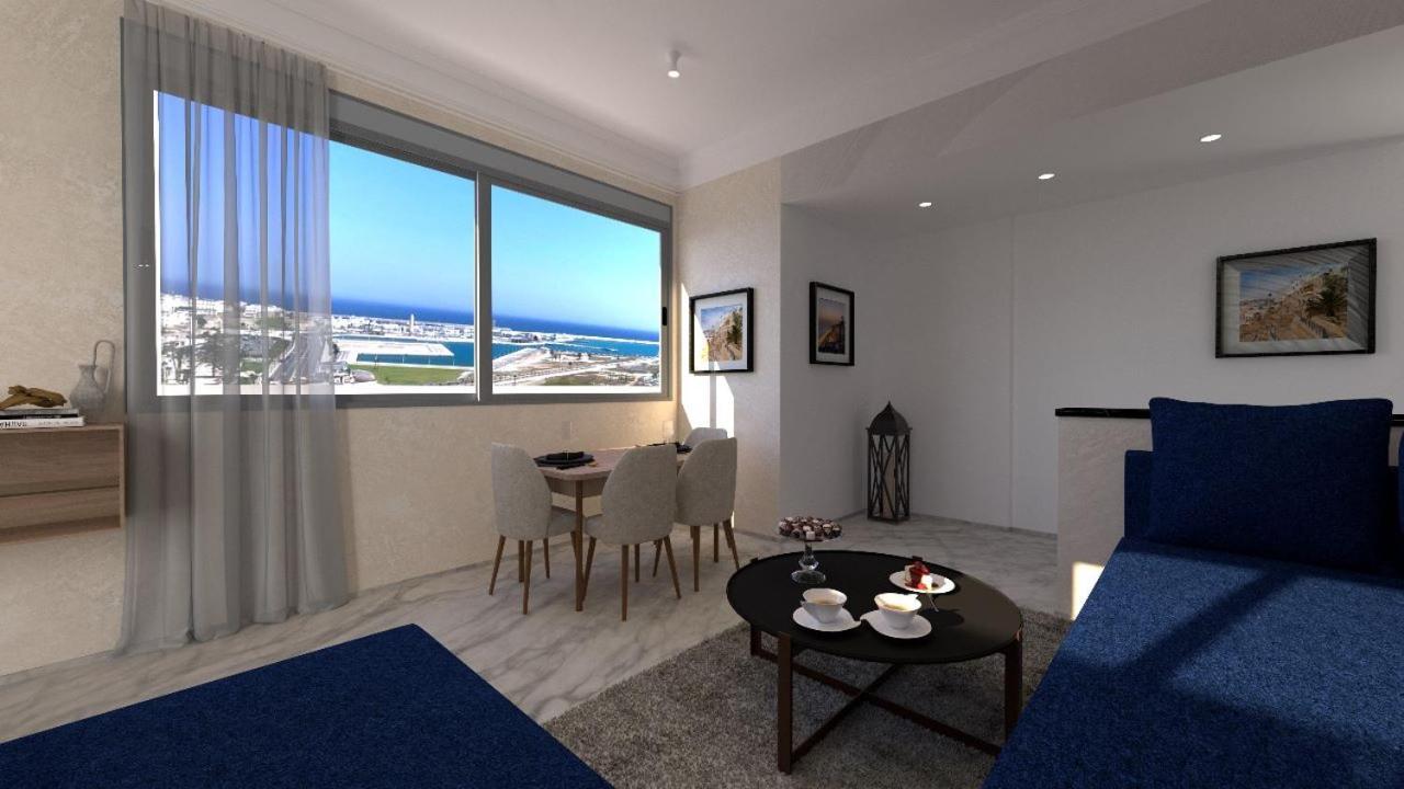 Appartement De Prestige, Vue Kasbah, Mer Et Vieux Port Tanger Luaran gambar