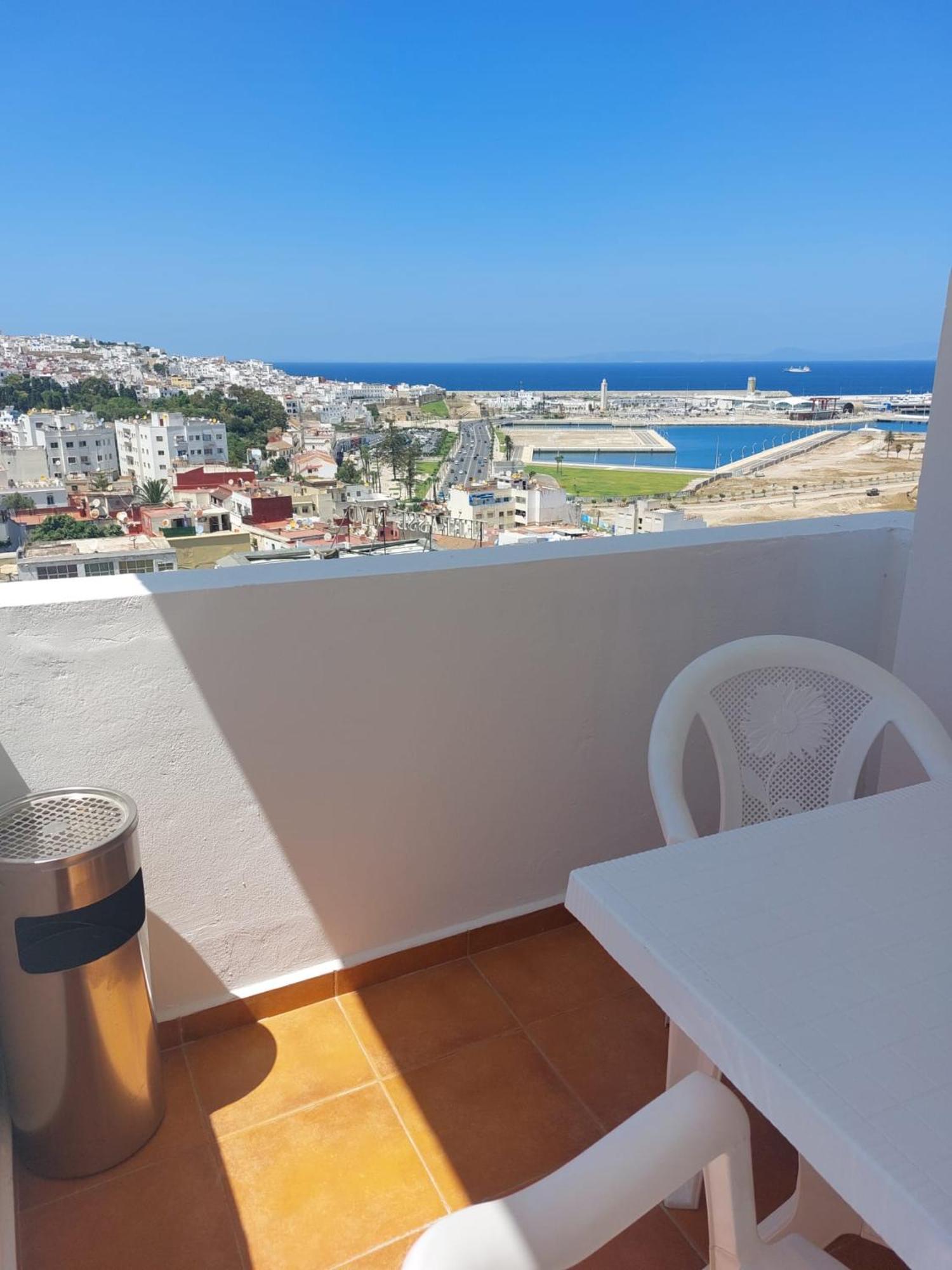 Appartement De Prestige, Vue Kasbah, Mer Et Vieux Port Tanger Luaran gambar